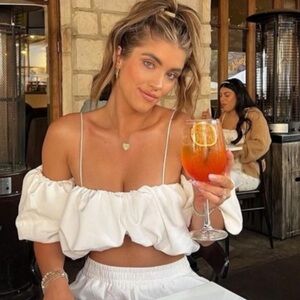 NWT Zara Voluminous Bralette Top Bandeau – Size M